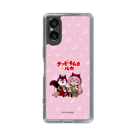 スリムプロテクションケース［ 初音ミク×クッピーラムネ - 巡音ルカ×ラム - デフォルメイラスト ］