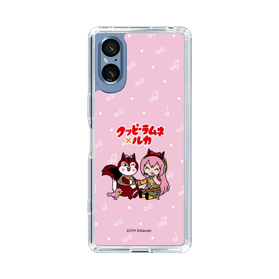 スリムプロテクションケース［ 初音ミク×クッピーラムネ - 巡音ルカ×ラム - デフォルメイラスト ］
