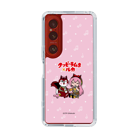 スリムプロテクションケース［ 初音ミク×クッピーラムネ - 巡音ルカ×ラム - デフォルメイラスト ］