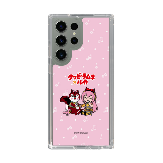 スリムプロテクションケース［ 初音ミク×クッピーラムネ - 巡音ルカ×ラム - デフォルメイラスト ］