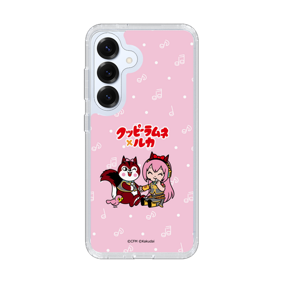 スリムプロテクションケース［ 初音ミク×クッピーラムネ - 巡音ルカ×ラム - デフォルメイラスト ］