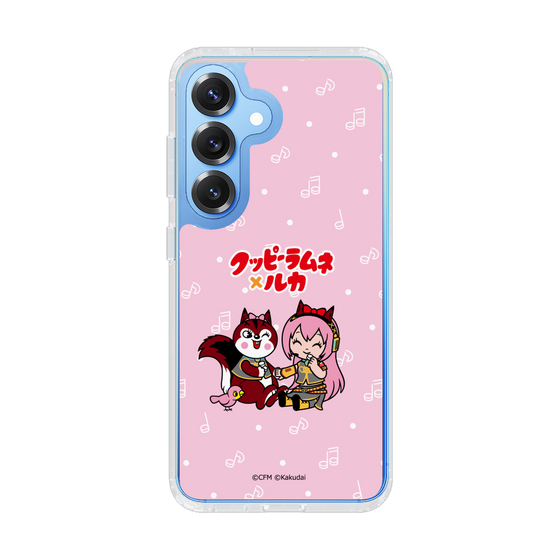 スリムプロテクションケース［ 初音ミク×クッピーラムネ - 巡音ルカ×ラム - デフォルメイラスト ］
