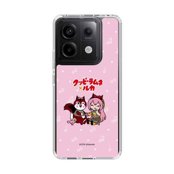 スリムプロテクションケース［ 初音ミク×クッピーラムネ - 巡音ルカ×ラム - デフォルメイラスト ］