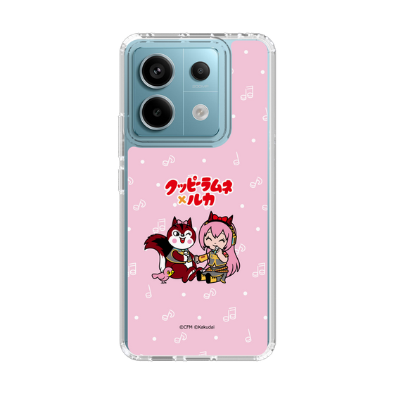 スリムプロテクションケース［ 初音ミク×クッピーラムネ - 巡音ルカ×ラム - デフォルメイラスト ］