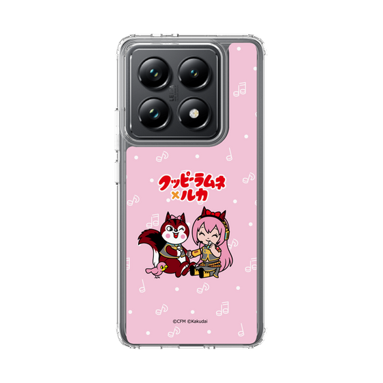 スリムプロテクションケース［ 初音ミク×クッピーラムネ - 巡音ルカ×ラム - デフォルメイラスト ］