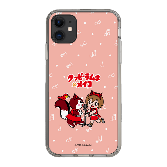 スリムプロテクションケース［ 初音ミク×クッピーラムネ - MEIKO×ラム - デフォルメイラスト ］