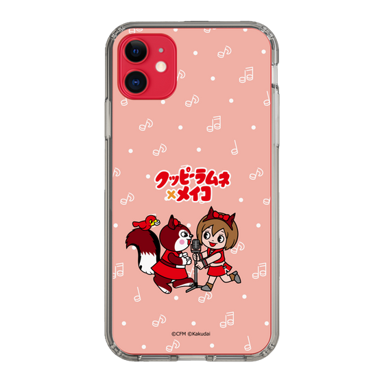 スリムプロテクションケース［ 初音ミク×クッピーラムネ - MEIKO×ラム - デフォルメイラスト ］