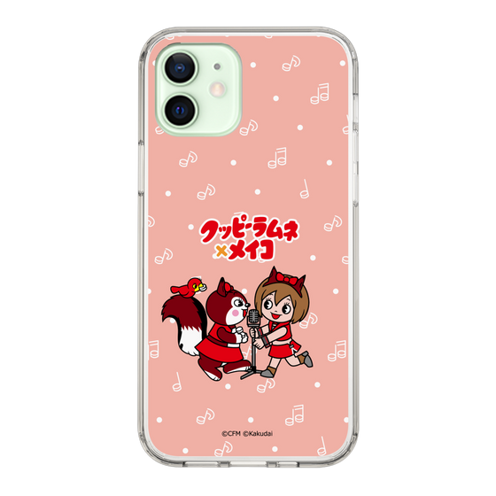 スリムプロテクションケース［ 初音ミク×クッピーラムネ - MEIKO×ラム - デフォルメイラスト ］