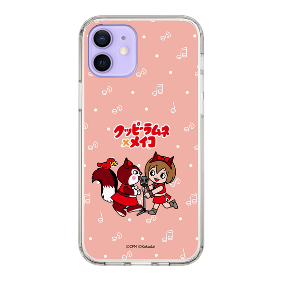 スリムプロテクションケース［ 初音ミク×クッピーラムネ - MEIKO×ラム - デフォルメイラスト ］