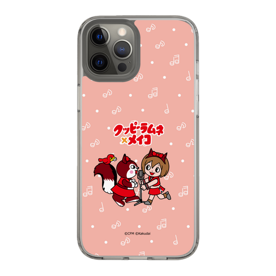 スリムプロテクションケース［ 初音ミク×クッピーラムネ - MEIKO×ラム - デフォルメイラスト ］