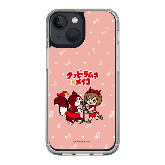 スリムプロテクションケース［ 初音ミク×クッピーラムネ - MEIKO×ラム - デフォルメイラスト ］