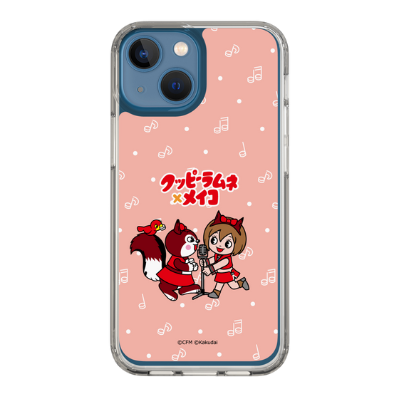 スリムプロテクションケース［ 初音ミク×クッピーラムネ - MEIKO×ラム - デフォルメイラスト ］