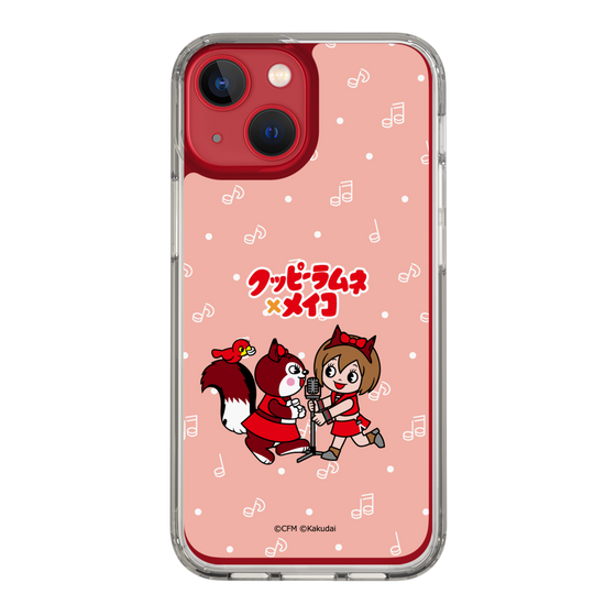 スリムプロテクションケース［ 初音ミク×クッピーラムネ - MEIKO×ラム - デフォルメイラスト ］