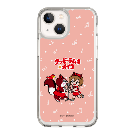 スリムプロテクションケース［ 初音ミク×クッピーラムネ - MEIKO×ラム - デフォルメイラスト ］