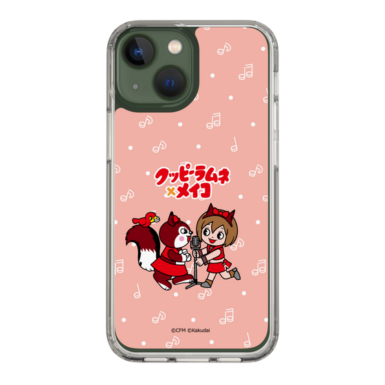 スリムプロテクションケース［ 初音ミク×クッピーラムネ - MEIKO×ラム - デフォルメイラスト ］