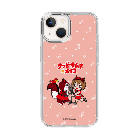 スリムプロテクションケース［ 初音ミク×クッピーラムネ - MEIKO×ラム - デフォルメイラスト ］