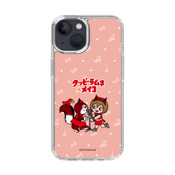 スリムプロテクションケース［ 初音ミク×クッピーラムネ - MEIKO×ラム - デフォルメイラスト ］