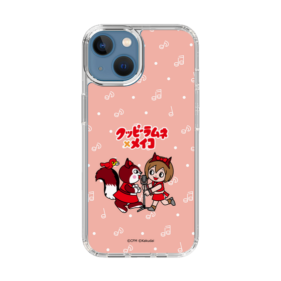 スリムプロテクションケース［ 初音ミク×クッピーラムネ - MEIKO×ラム - デフォルメイラスト ］