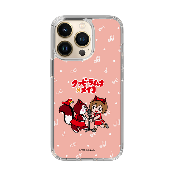 スリムプロテクションケース［ 初音ミク×クッピーラムネ - MEIKO×ラム - デフォルメイラスト ］