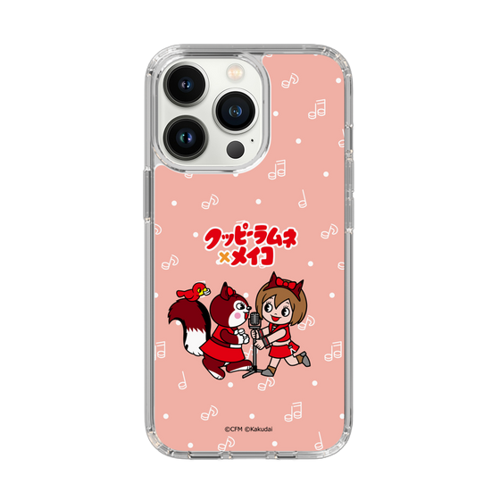スリムプロテクションケース［ 初音ミク×クッピーラムネ - MEIKO×ラム - デフォルメイラスト ］