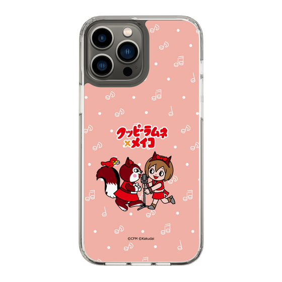 スリムプロテクションケース［ 初音ミク×クッピーラムネ - MEIKO×ラム - デフォルメイラスト ］