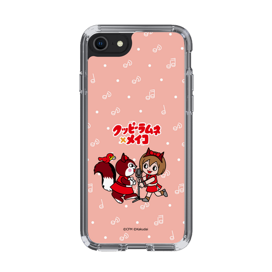 スリムプロテクションケース［ 初音ミク×クッピーラムネ - MEIKO×ラム - デフォルメイラスト ］