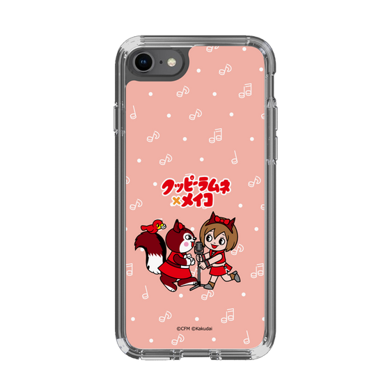 スリムプロテクションケース［ 初音ミク×クッピーラムネ - MEIKO×ラム - デフォルメイラスト ］