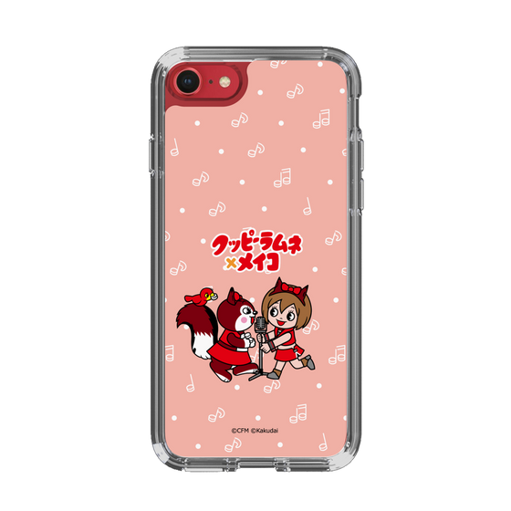 スリムプロテクションケース［ 初音ミク×クッピーラムネ - MEIKO×ラム - デフォルメイラスト ］
