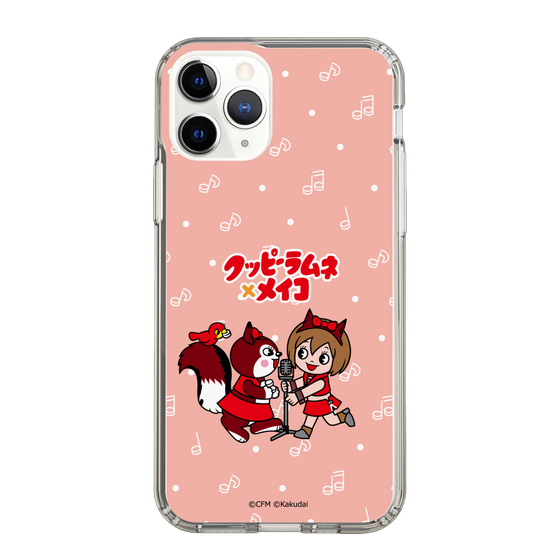 スリムプロテクションケース［ 初音ミク×クッピーラムネ - MEIKO×ラム - デフォルメイラスト ］