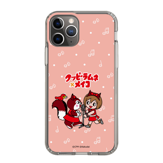 スリムプロテクションケース［ 初音ミク×クッピーラムネ - MEIKO×ラム - デフォルメイラスト ］