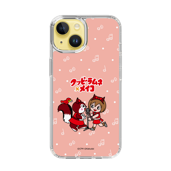 スリムプロテクションケース［ 初音ミク×クッピーラムネ - MEIKO×ラム - デフォルメイラスト ］