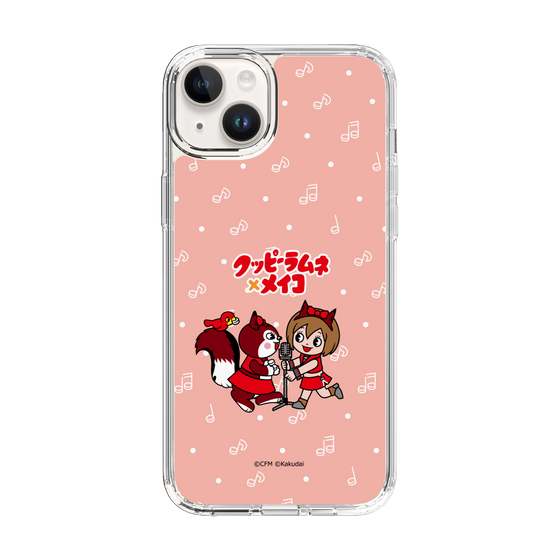 スリムプロテクションケース［ 初音ミク×クッピーラムネ - MEIKO×ラム - デフォルメイラスト ］