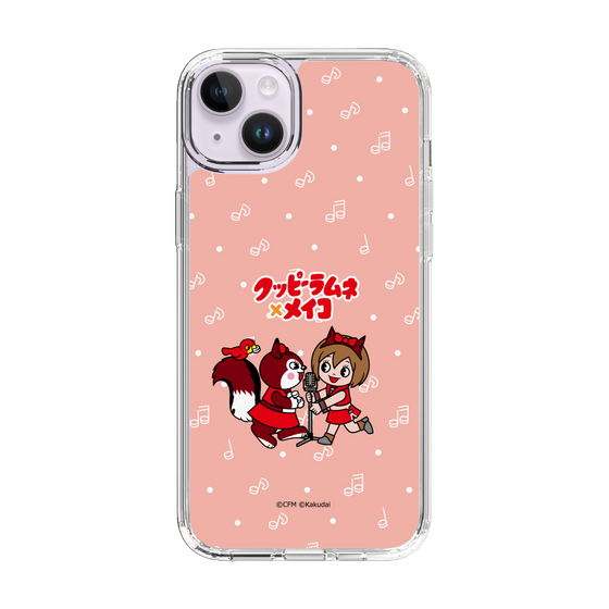 スリムプロテクションケース［ 初音ミク×クッピーラムネ - MEIKO×ラム - デフォルメイラスト ］