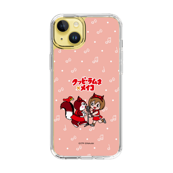 スリムプロテクションケース［ 初音ミク×クッピーラムネ - MEIKO×ラム - デフォルメイラスト ］