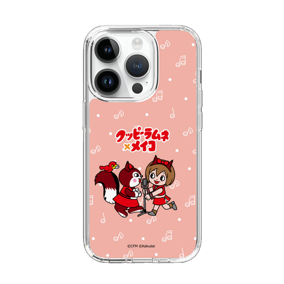 スリムプロテクションケース［ 初音ミク×クッピーラムネ - MEIKO×ラム - デフォルメイラスト ］