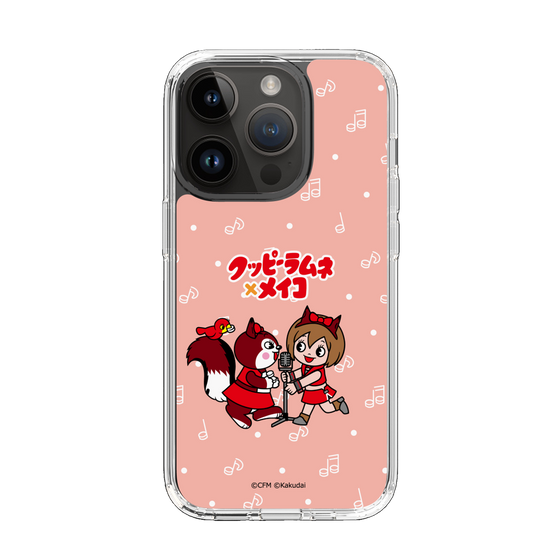 スリムプロテクションケース［ 初音ミク×クッピーラムネ - MEIKO×ラム - デフォルメイラスト ］