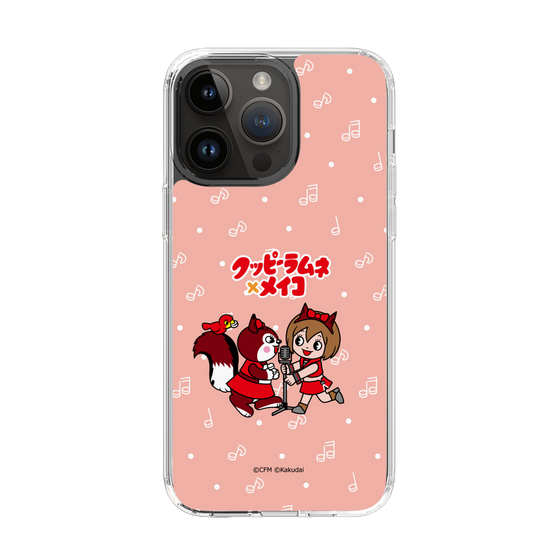 スリムプロテクションケース［ 初音ミク×クッピーラムネ - MEIKO×ラム - デフォルメイラスト ］