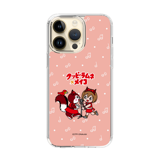 スリムプロテクションケース［ 初音ミク×クッピーラムネ - MEIKO×ラム - デフォルメイラスト ］