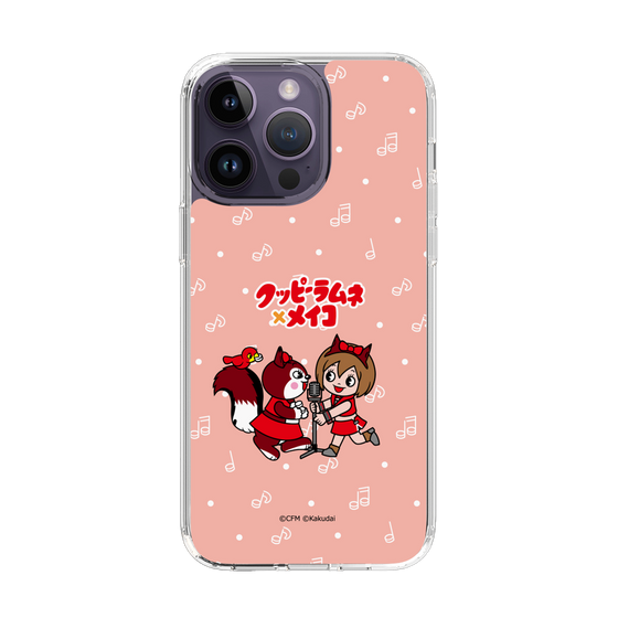 スリムプロテクションケース［ 初音ミク×クッピーラムネ - MEIKO×ラム - デフォルメイラスト ］