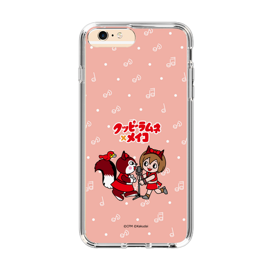 スリムプロテクションケース［ 初音ミク×クッピーラムネ - MEIKO×ラム - デフォルメイラスト ］