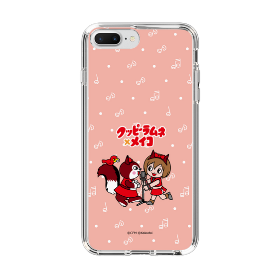 スリムプロテクションケース［ 初音ミク×クッピーラムネ - MEIKO×ラム - デフォルメイラスト ］