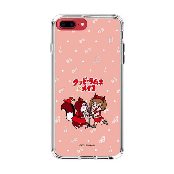 スリムプロテクションケース［ 初音ミク×クッピーラムネ - MEIKO×ラム - デフォルメイラスト ］