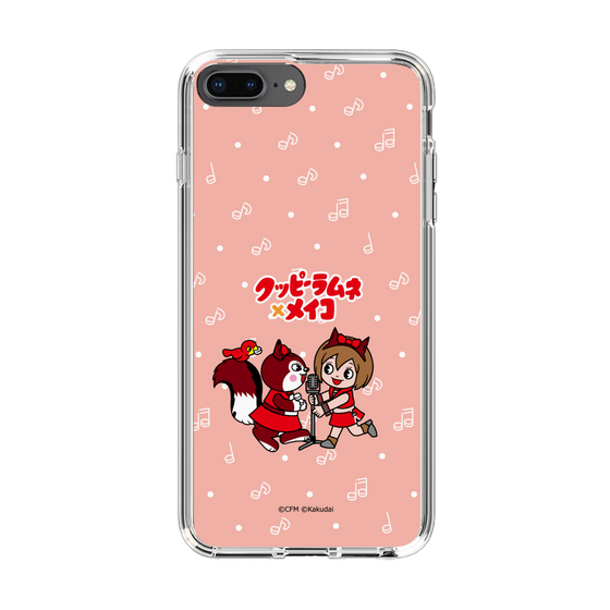スリムプロテクションケース［ 初音ミク×クッピーラムネ - MEIKO×ラム - デフォルメイラスト ］