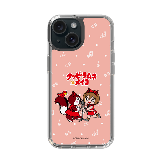 スリムプロテクションケース［ 初音ミク×クッピーラムネ - MEIKO×ラム - デフォルメイラスト ］