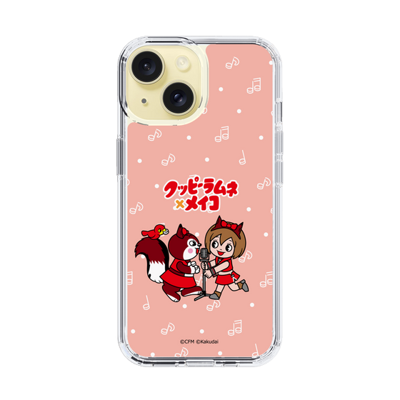 スリムプロテクションケース［ 初音ミク×クッピーラムネ - MEIKO×ラム - デフォルメイラスト ］