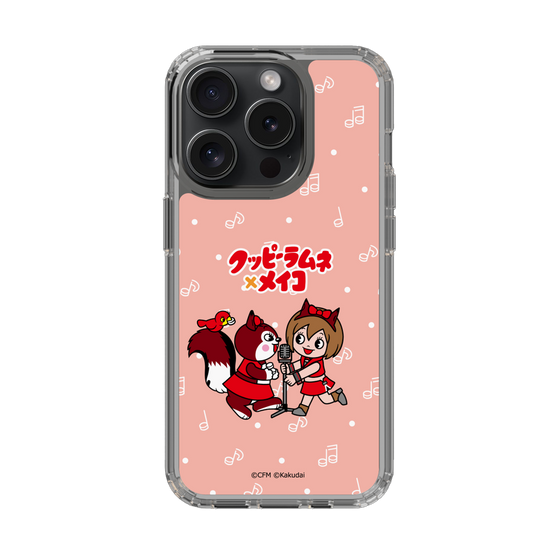 スリムプロテクションケース［ 初音ミク×クッピーラムネ - MEIKO×ラム - デフォルメイラスト ］