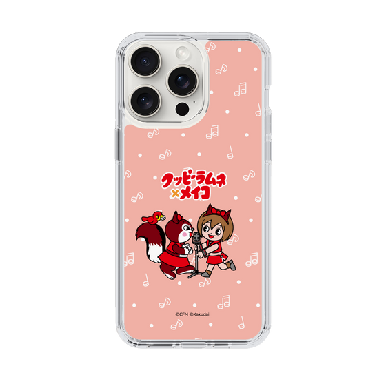 スリムプロテクションケース［ 初音ミク×クッピーラムネ - MEIKO×ラム - デフォルメイラスト ］