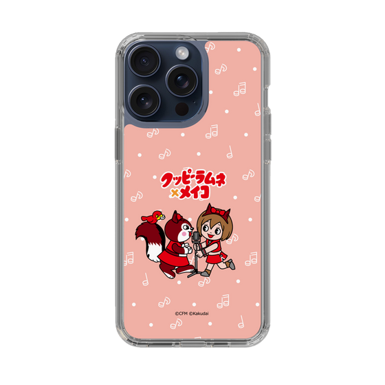 スリムプロテクションケース［ 初音ミク×クッピーラムネ - MEIKO×ラム - デフォルメイラスト ］