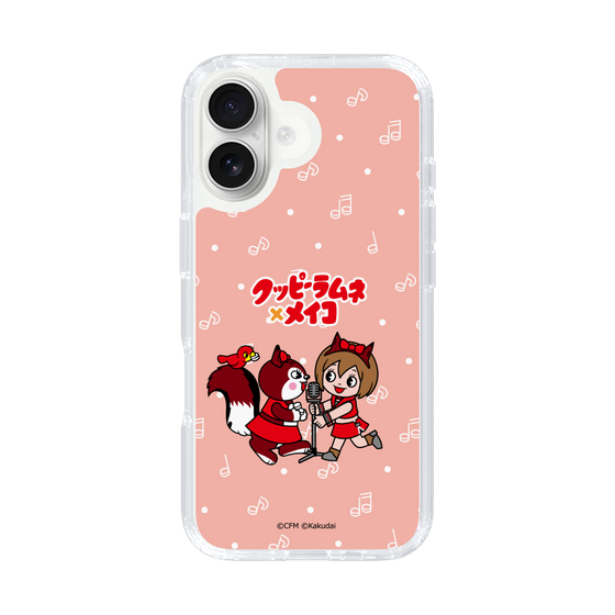 スリムプロテクションケース［ 初音ミク×クッピーラムネ - MEIKO×ラム - デフォルメイラスト ］