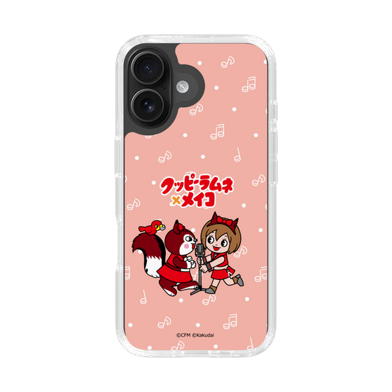 スリムプロテクションケース［ 初音ミク×クッピーラムネ - MEIKO×ラム - デフォルメイラスト ］